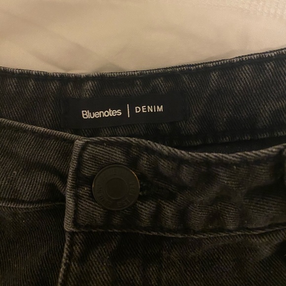 Blue notes jean shorts - Picture 2 of 3